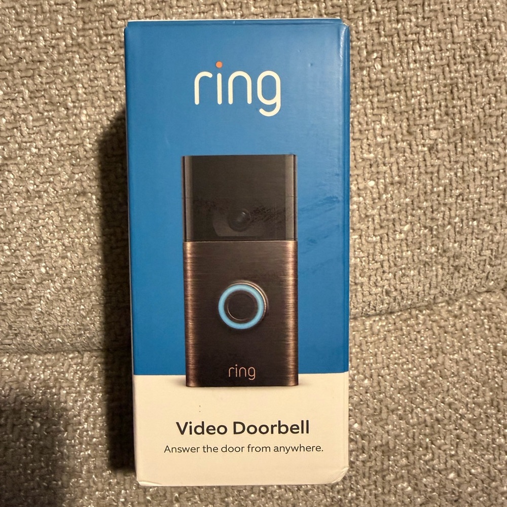 Ring Video Doorbell  BRONZE COLOR